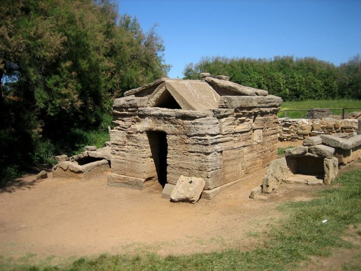 Etruria mineraria - Populonia tomba San Cerbone